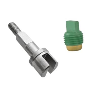 Imagem de Colaxi Válvula de cilindro de mergulho autônomo Válvula de tanque de mergulho Núcleo de Resistente Fácil de usar Peças de reposição Suprimentos Montagem