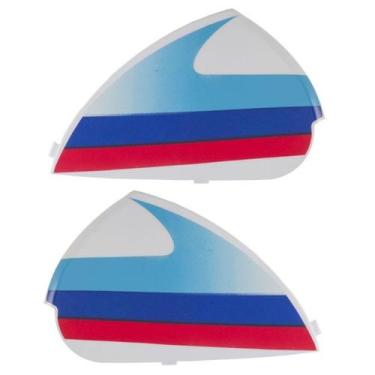 Imagem de Orelhas Laterais Capacete Pro Tork Attack, BRANCO, Único