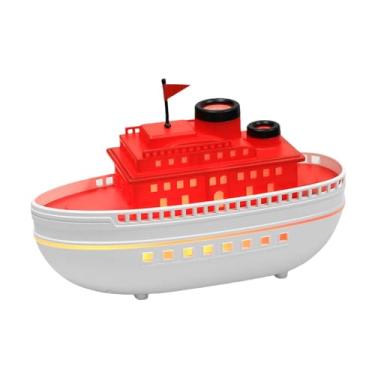 Imagem de IEUDNS Umidificador Difusor de Aromas Romântico Portátil Multifuncional Design de a Vapor Difusor de Óleos Essenciais para Estúdio SPA Escritório, Vermelho Branco