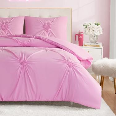 Imagem de Juicy Couture Amora Conjunto de edredom casal/queen com 3 peças, sachê lilás