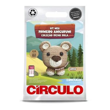 Imagem de Kit amigurumi - bicho bola - Circulo, 10, Urso