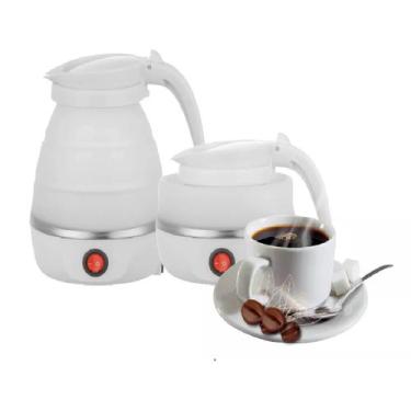 Imagem de Jarra Chaleira Elétrica De Silicone Dobrável Portátil 600ml - MK