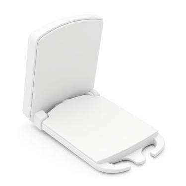 Imagem de FineUsea Suporte de fone de ouvido, gancho adesivo para fone de ouvido, suporte adesivo para fone de ouvido, clipe sob a mesa compatível com HyperX, Sennheiser, Razer (rosa, preto, branco) (branco)