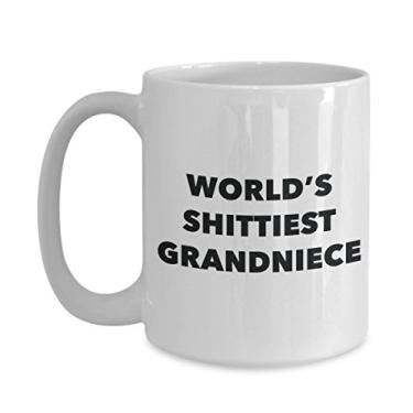Imagem de Caneca Grandniece – Caneca de café – Grandniece do mundo – Presentes de vovó – Ideia engraçada de presente de aniversário