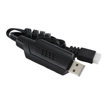 Imagem de JWQFBC Cabo de Carregamento, Acessórios DIY para Carro de Controle Remoto, Brinquedo RC, Peça de Reposição, Substituição para 16102 1:16, 16106, 18103 1/18