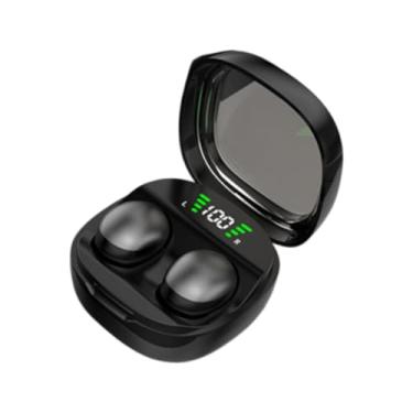 Imagem de Generic Fones de ouvido dormindo em fones de ouvido fones de ouvido ruído cancelando o fone de ouvido sem fio 5.3 fone de ouvido para laptop ginásio de, Preto