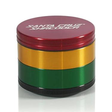 Imagem de Santa Cruz Shredder Metal Spice Grinder Made in USA (Large (2.7 Inch), Rasta)