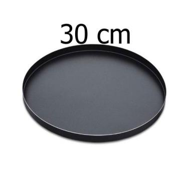Imagem de Forma de Pizza Assadeira 30 Preto Dona Chefa
