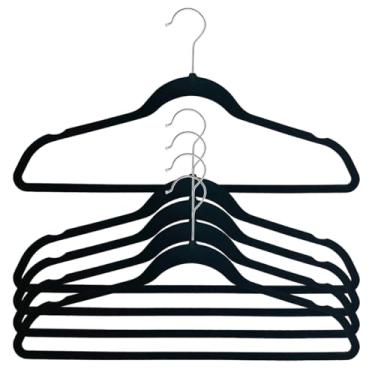 Imagem de Kit 5 Cabides de Veludo Antideslizantes Design Slim