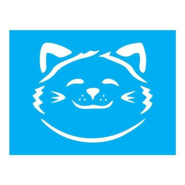 Imagem de Stencil Tamako Gato - 15X20Cm - Ref A3203