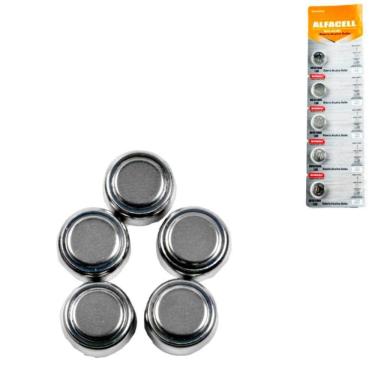 Imagem de Bateria Alcalina Botão 1,5V Ag13 / Lr44 C5 Alfacel 1 Unidade