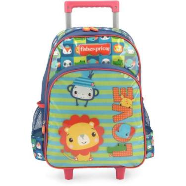 Imagem de Mochila Infantil com Rodinha FISHER-PRICE GD VM - Luxcel