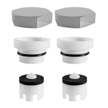 Imagem de Kit de reparo de disjuntor a vácuo adequado para válvulas Sillcock antisifão tradicionais sem geada, kit de reparo de válvula antisifão substitui VACVBKX1B, 2 peças