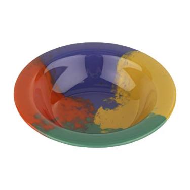 Imagem de GET B-454-CE Tigela de melamina de borda estreita para frutas/sobremesa, 127 g, celebração de diamante (conjunto de 12)