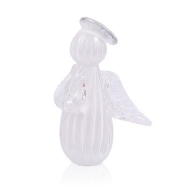 Imagem de Anjo Uriel Murano Quartzo Pérola G - Labone