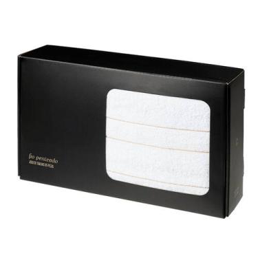 Imagem de Jogo 5 Toalha Banho Absorvente 500g/m2 Caixa Presente Flo Br - IDEALIZ