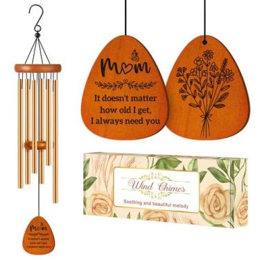 Imagem de Presente Wind Chime Damaigiift para mamãe com Eu sempre preciso de voc