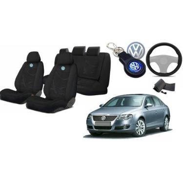 Imagem de Personalize com Luxo: Capas Passat 2005-2012 + Volante e Chaveiro Volk