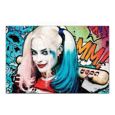 Imagem de Quebra Cabeça Harley Quinn Personalizado 120 Peças 001 - Pomp's Geek