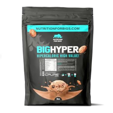 Imagem de Hipercalórico BigHyper com Creatina 3Kg Nutrition For Bigs (Cookies)