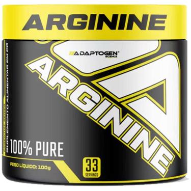 Imagem de Arginina L Suplemento Arginine 100% Puro 100g Adaptogen-Unissex