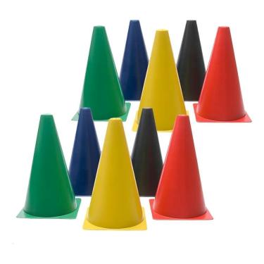 Imagem de Kit Funcional Cones De Agilidade Academia Musculação Treino