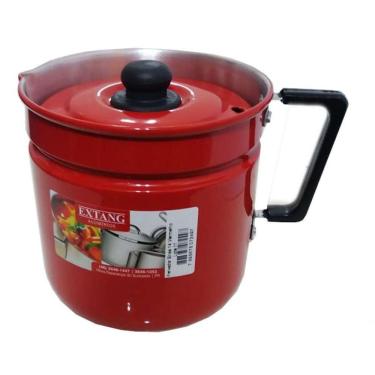 Imagem de Caneca Fervedor De Alumínio Vermelha Esmaltada 1.8l Extang