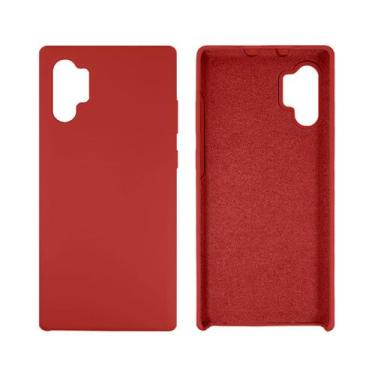 Imagem de Capinha Celular Galaxy NOTE 10 Plus Silicone Cover - GCM, Vermelho