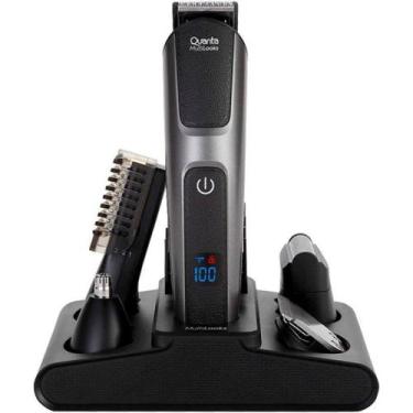 Imagem de Kit Barbeador Eletrico Quanta QTAPK20 - 12 Em 1 - Recarregavel - Preto