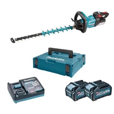 Imagem de Kit Aparador De Cerca Viva 40v Xgt Uh004gz 600mm + 02 Baterias 40v 4ah Xgt 191k08-2 + Carregador R