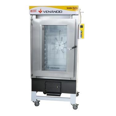 Imagem de Forno Turbo A Lenha Ciclone Venâncio 10 Esteiras Fornalha Traseira 220v Monofásico Fclt10-15510