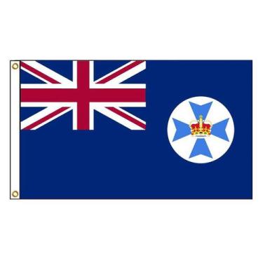 Imagem de Bandeira do estado de Queensland 90x150cm Poliéster Durável - Yiweisai