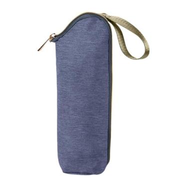 Imagem de Shakven Porta-garrafas isolado para leite, capa isolada para mamadeira,Saco mais quente para refrigerador de mamadeira - Armazenamento engrossado portátil do leite materno da anti gota, tampas de