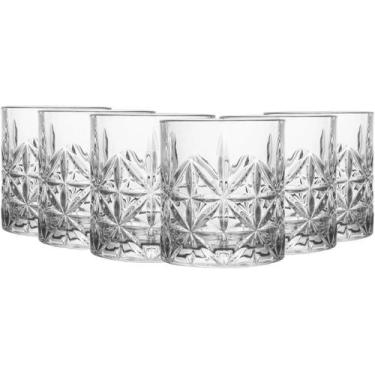 Imagem de Jogo 6 Copos Vidro 300ml Whisky Stella Bon Gourmet Conjunto - Wolff