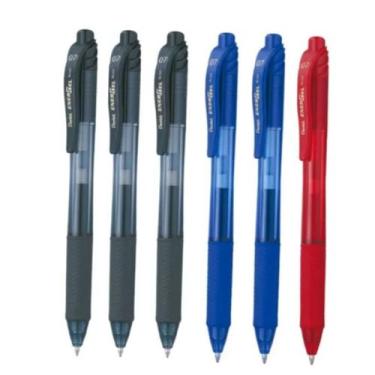 Imagem de Caneta Gel EnerGel RT Azul 0.7MM PENTEL Kit com 6 unidades