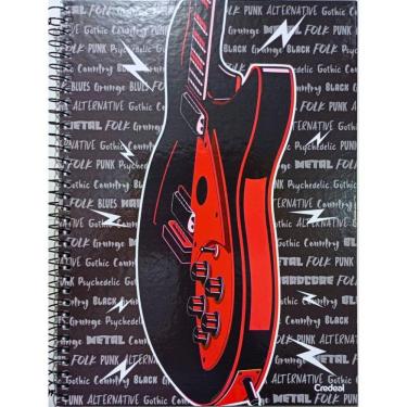 Imagem de Caderno Espiral Universitário Capa Dura 1 Matéria 96f My Collection Credeal Estampa 3