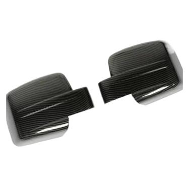 Imagem de 2 pçs espelho retrovisor lateral cobre habitação Compatível com Jeep liberty 2008-2012/dodge nitro 2007-2011 acessórios do carro