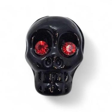 Imagem de Firma de Resina Caveira Preta Brilhante Umbanda Candomblé - renato