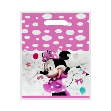 Imagem de Sacos De Presente Temáticos Da Minnie Com 30 Peças Para Festa De Anive