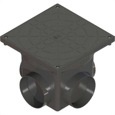 Imagem de Caixa Inspecao Taf Esgoto 4,5L Com Tampa 6200