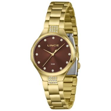Imagem de Relógio Lince Feminino Ref: Lrgj181L34 N1Kx Fashion Dourado