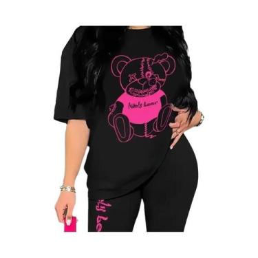 Imagem de Camisetas Femininas De Verão Com Estampa De Manga Curta Design De Moda