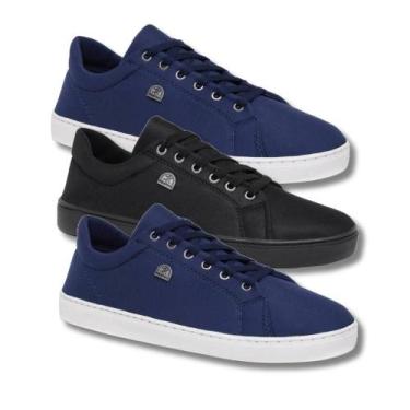 Imagem de Kit 3 Tênis Masculino Casual Ultra Confortável e Resistente - Bless Ac