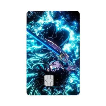 Imagem de Adesivos De PVC Para Cartão De Crédito Anime DIY Nezuko Tanjirou Tomio