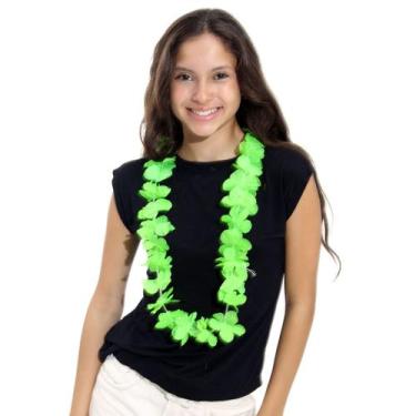 Imagem de Colar Havaiano Abrakadabra, VERDE, U