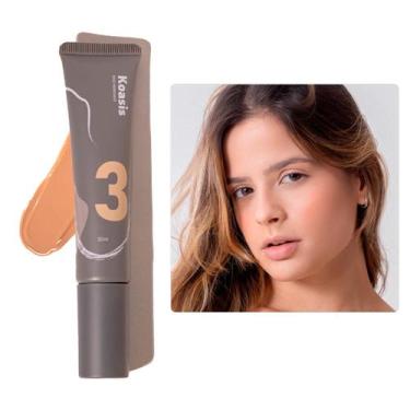 Imagem de Base Líquida Matte Longa Duração Cobertura Média a Alta KFF001 - Koasi