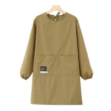 Imagem de Avental impermeável de manga comprida para homens e mulheres - Yiweisa