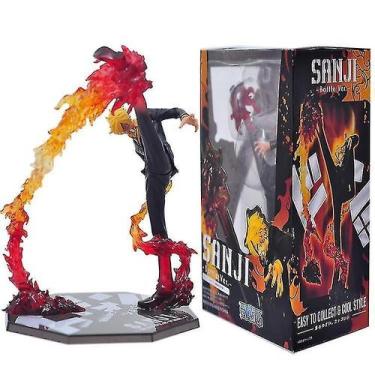 Imagem de Figura Toy One Piece Sanji de 17 cm em PVC para maiores de 8 anos - Gl