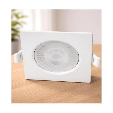 Imagem de Spot led quadrado 7w biv 490lm 3000k br - BELLALUX