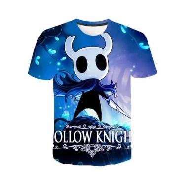 Imagem de Camisetas Casuais Infantis Com Desenhos Animados, Hollow Knight, Estam